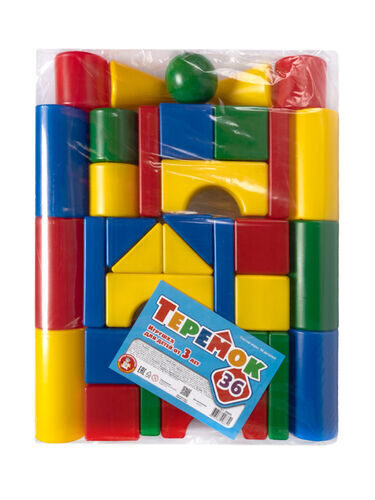 Konstruktors "Teremok-36" iepakojumā