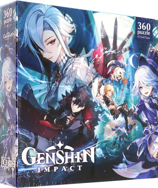Genshin. 360 gabalu puzle "Arlekīns"