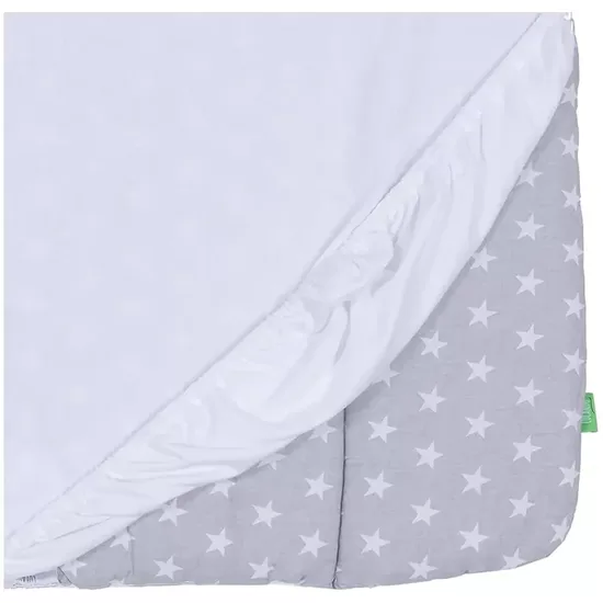 Lulanda - pārtinamā galda palagu komplekts, 2 gab., balts + pelēks