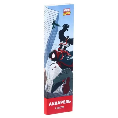 Medus akvarelis "Marvel", 6 krāsas, kartona kastītē