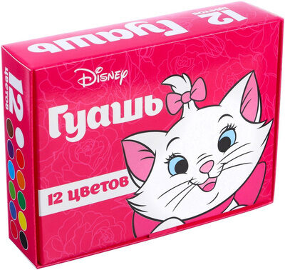 Guaša, 12 krāsas, katra 10 ml, "Kitty Marie"