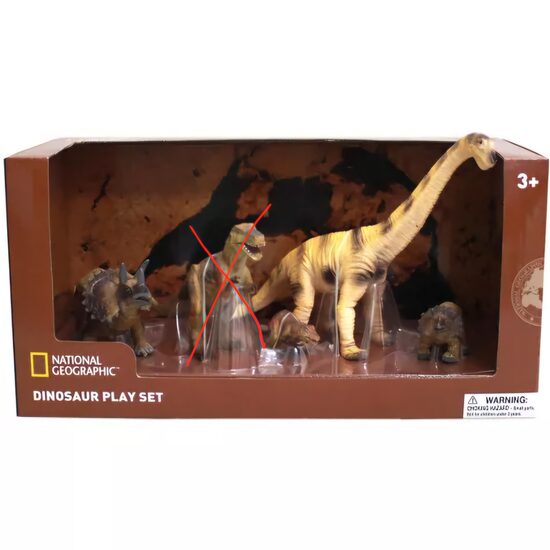 National Geographic dinozauru figūriņas