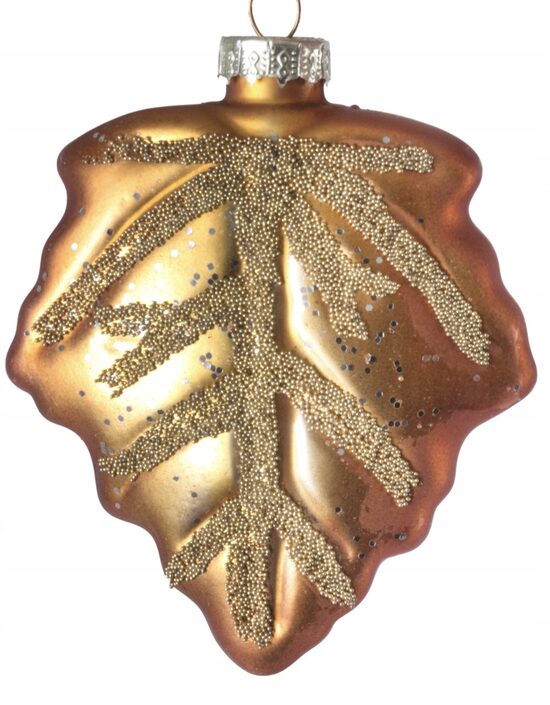 Ziemassvētku eglītes rotājums - lapa