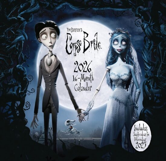CORPSE BRIDE - Brošūru kalendārs 30 x 30