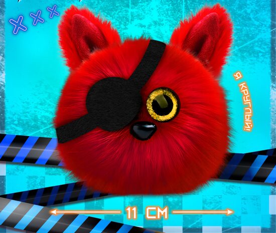 Мягкая игрушка «Лупоглазики. Ночной кошмар: Фокси», 11 см