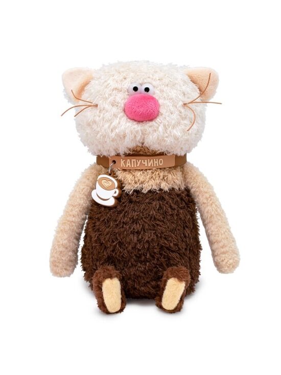 Мягкая игрушка «Кот Капучино», 19 см