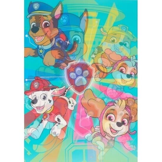 Pastkarte ar aploksni "Ķepu patruļa", 3D, A4 izmērs