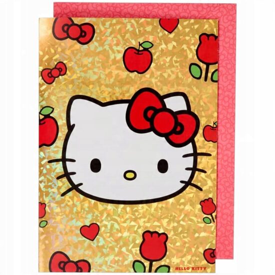 Hello Kitty pastkarte ar aploksni, A4 formāts