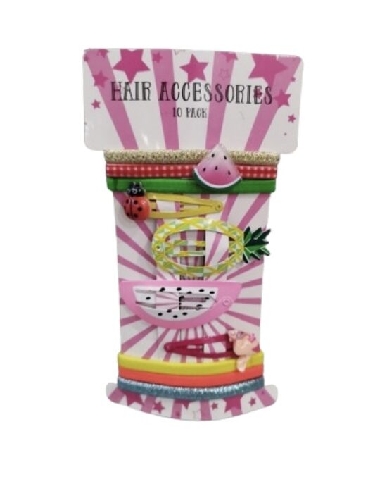 Matu aksesuāri, 10 gab. Komplekts