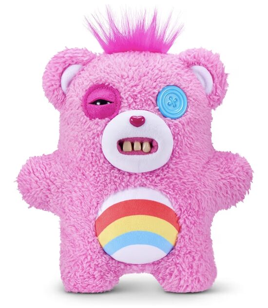Fuggler Care Bears 23 cm mīksta rotaļlieta (Cheer Bear) by ZURU
