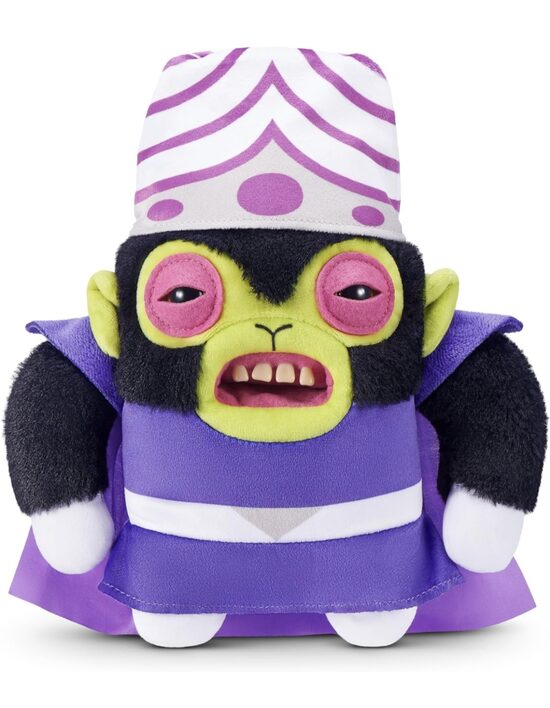 Fuggler Powerpuff Girls 22 cm mīksta rotaļlieta ZURU, Mojo Jojo