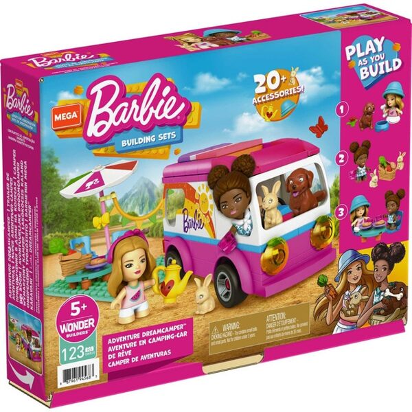 Ceļojumu Barbie kemperis konstruktors Mega Construx 