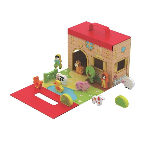 Jumini. Ferma ar ceļojumu koferi