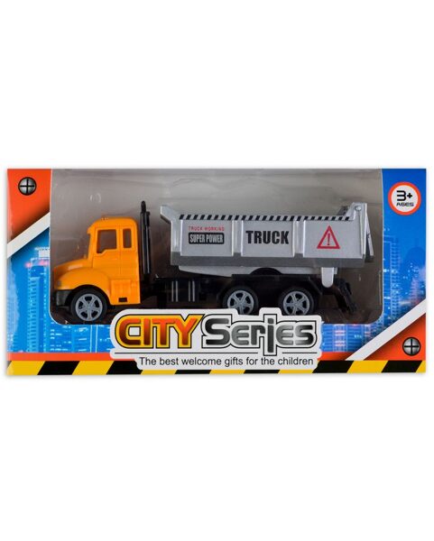 Bērnu rotaļlieta City Series Pull Back - Truck