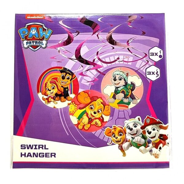 Paw Patrol piekaramie dekori, 6 gab