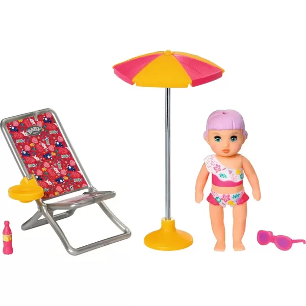 ZAPF Creation, BABY born Minis - Playset Summertime, rotaļu figūriņa