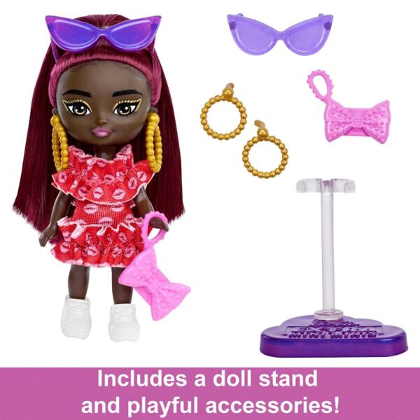 LELLE MATTEL BARBIE EXTRA MINI MINIS HLN47, 8.3 CM