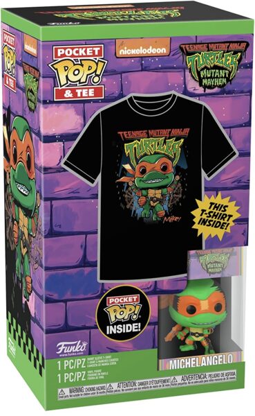 Funko Pocket Pop! & Tee: Teenage Mutant Ninja Turtles