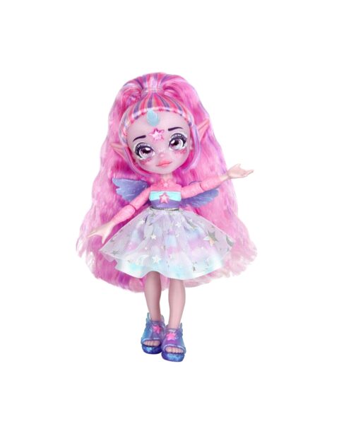 Lelle- figūriņa Magic Mixies Pixlings 14 cm, violets
