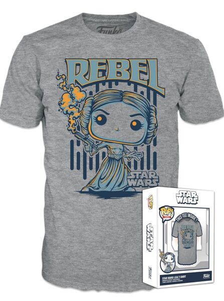 Funko Boxed Tee: Star Wars - Leia  T-Krekls (L)