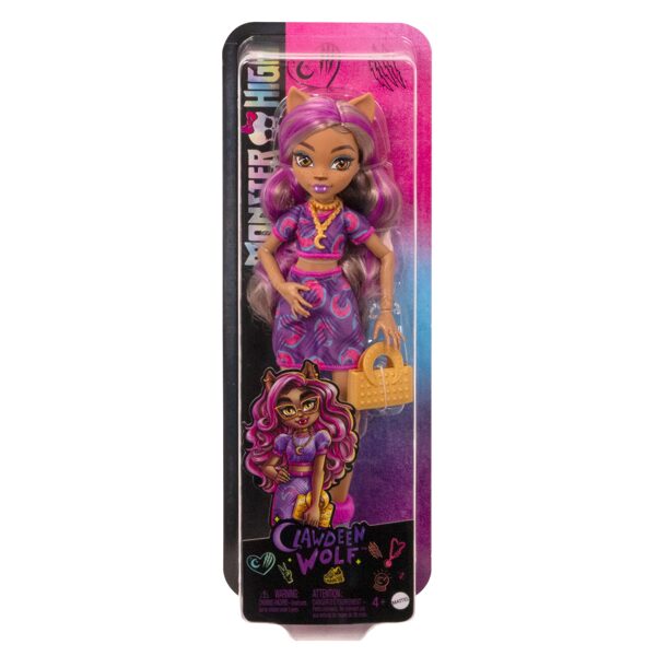 Mattel Monster High Fashion Doll- Clawdeen Wolf