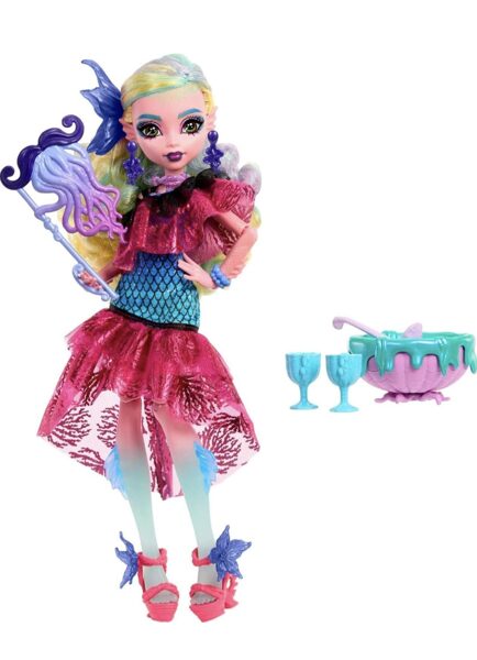 Monster High Mattel Monster Ball Lagoona Blue lelle HNF71