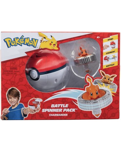 Pokémon PKW4401 - Battle Spinner - Glumanda Official Playset
