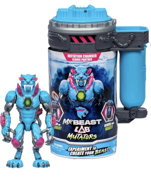 MrBeast Lab Mutators Mutate the Ultimate Beast Experiment and Create the Iconic Panther figūriņa
