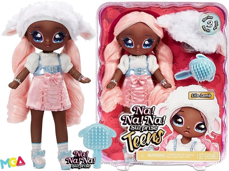 Lelle ar piederumiem Na! Na! Na! Surprise Teens, 28 cm