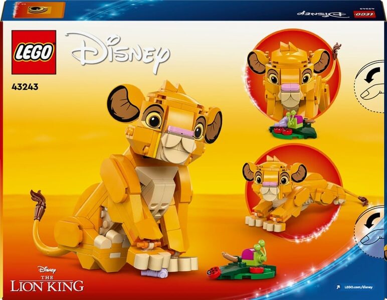 Конструктор LEGO® Disney Simba the Lion King Cub 43243