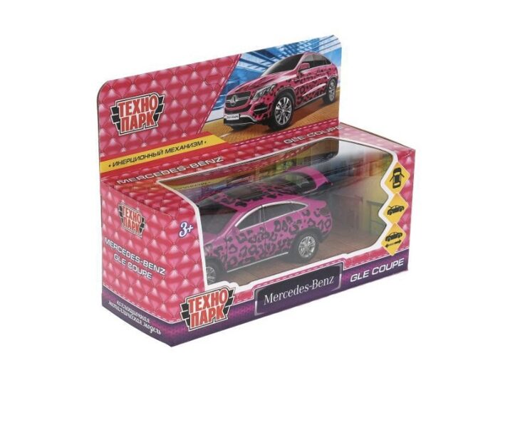 Metāla automašīna MERCEDES-BENZ GLE COUPE 12 cm