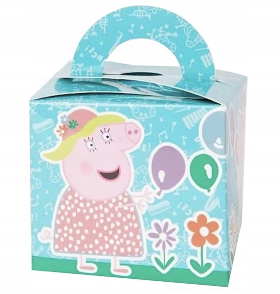 DEKORATĪVĀS KASTES KONKRĒM "PEPPA PIG" 8 GAB.