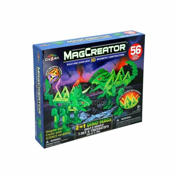 Colorbaby Magcreator Dino Konstruktors