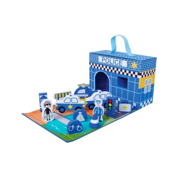 Jumini Policijas iecirknis ar ievelkamu fasādi