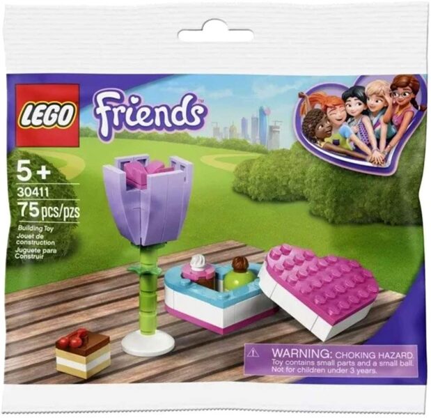 LEGO Friends Konfekšu kārbiņa un zieds 30411