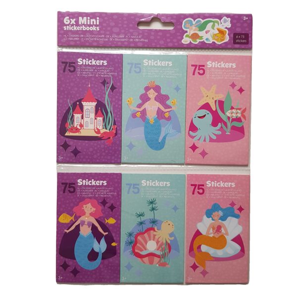 Klasiskās uzlīmes 450 gab Mermaid