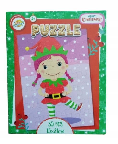 Ziemassvētku puzle Elfs
