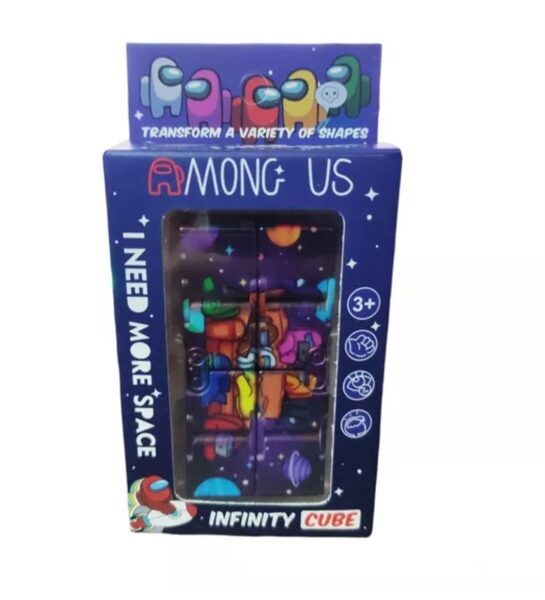 Antiestres Infinity Cubes Fidget Rotaļlietas Among Us