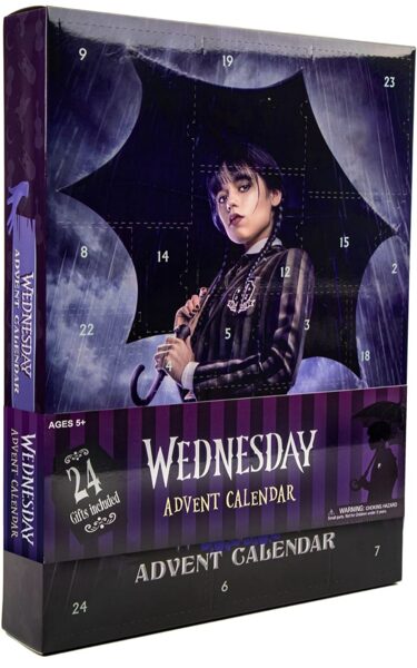 Wednesday Addams Adventes kalendārs - Oficiālā licence