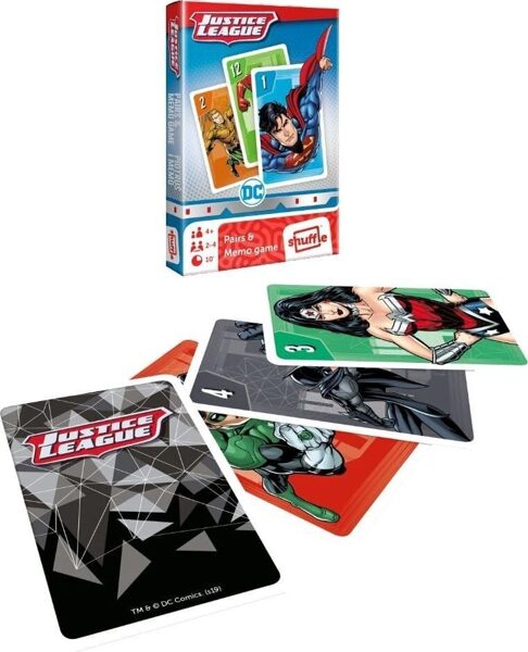 Kārtis Cartamundi Justice League Black Peter And Memo 00740