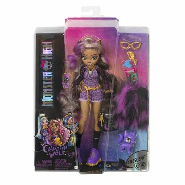 Lelle ar aksesuāriem Monster High Clawdeen Wolf