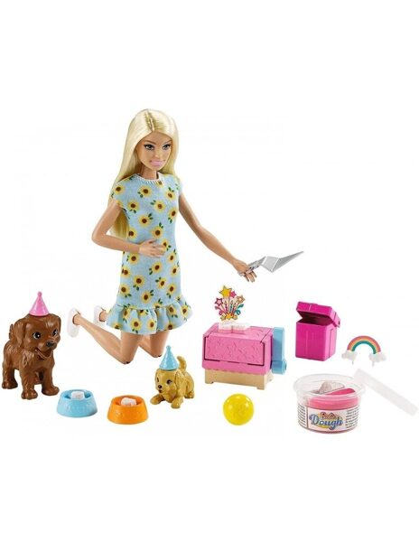 Lelle Barbie Puppy Party GXV75, 29 cm