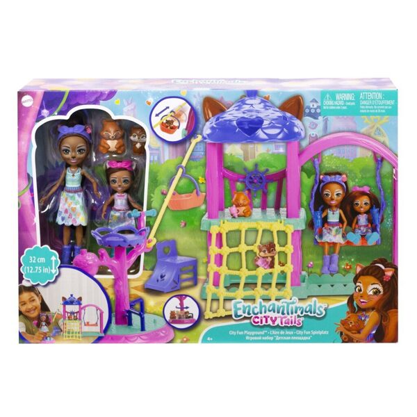 Rotaļu komplekts Enchantimals® Urban Playground HHC16