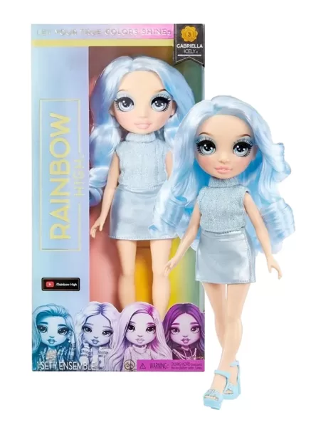 Lelle Rainbow High OPP Doll Fashion 987901, 30 cm, zila