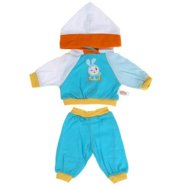 "Karapuz. Apģērbs lellēm 40-42cm ""Baby"" treniņtērps print.kroshik