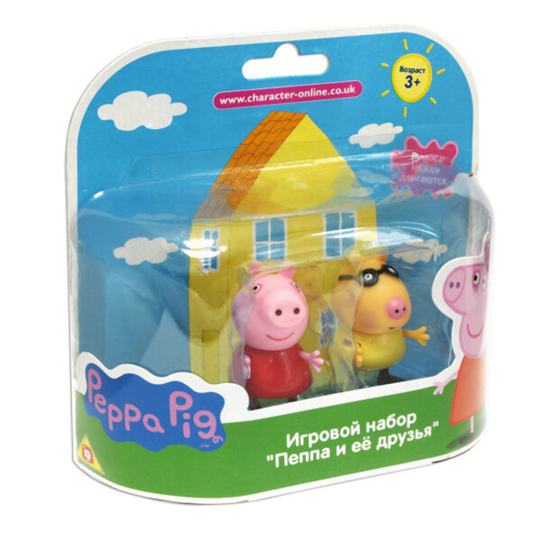 Cūka Peppa. Rotaļu komplekts "Peppa un Pedro"